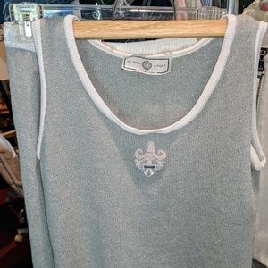 ST. John By Marie Gray Tank Top & Skirt Set